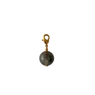 Pampille collier et bracelet : Agate rouge goutte