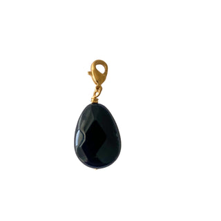 Pampille collier et bracelet : Agate rouge goutte