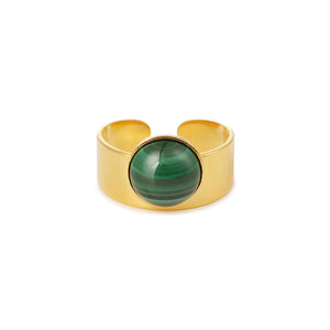 Bague Sia malachite