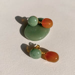 Charger l&#39;image dans la galerie, Boucles d&#39;oreilles pierres Aure
