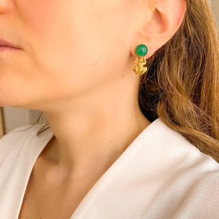 Boucles d'oreilles grenouille Eole mini