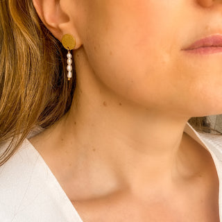 Boucles d'oreilles asymétriques Dylan