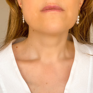 Boucles d'oreilles asymétriques Dylan