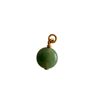 Charm en pierre naturelle pour personnaliser ses boucles d'oreilles créoles.