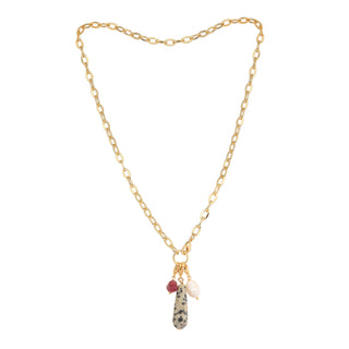 Collier charms pierres Candice