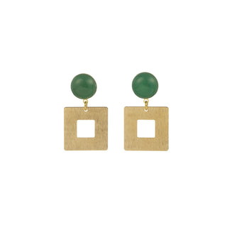 Boucles d'oreilles Claude agate