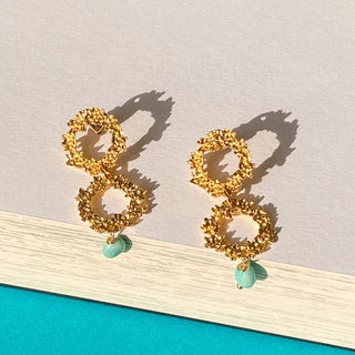 Boucles d'oreilles Marguerite