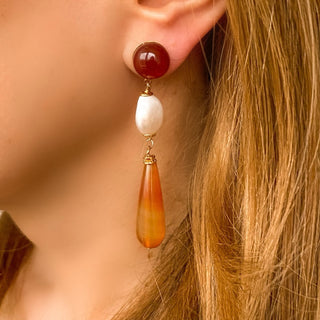 Boucles d'oreilles Clementine